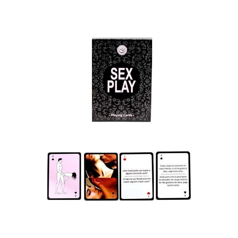 Sex Play Playing Cards Espagnol / Portugais