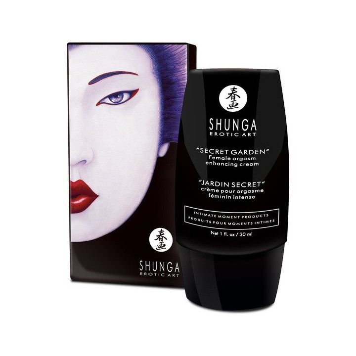 Shunga Crème Orgasme Féminin Intense Jardin Secret