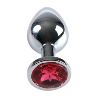 Plug Anal Métal Petit Fuchsia