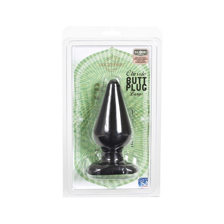 Butt Plug Anal Grande Negro