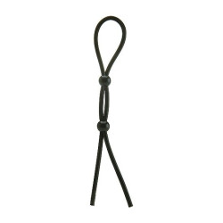 Booster Doble Anneau Pénien Ajustable Noir