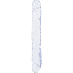 Crystal Jellies Pénis Double 30 Cm Transparent