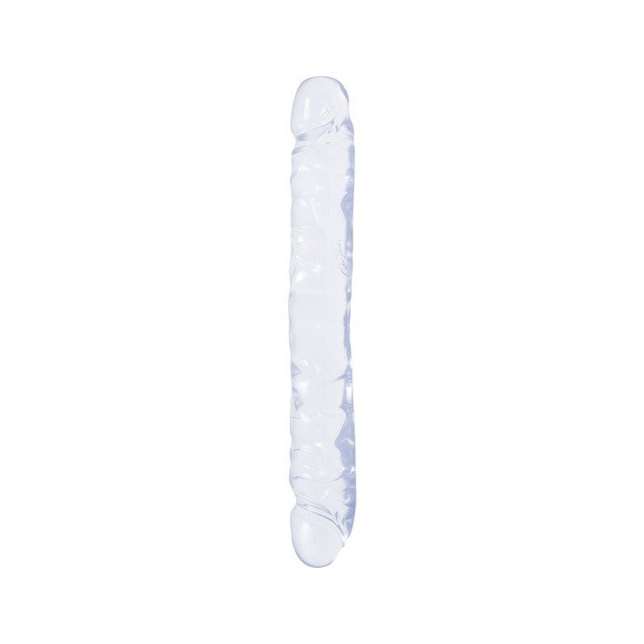 Crystal Jellies Pénis Double 30 Cm Transparent