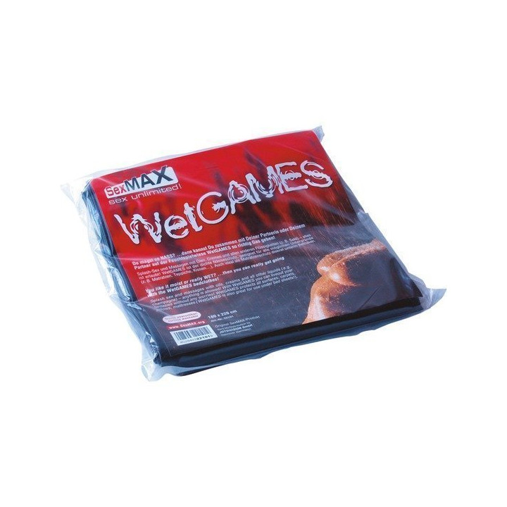 Drap Noir en Plastique Sexmax