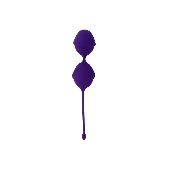 Silicone de chantal Fit purple boules Kegel