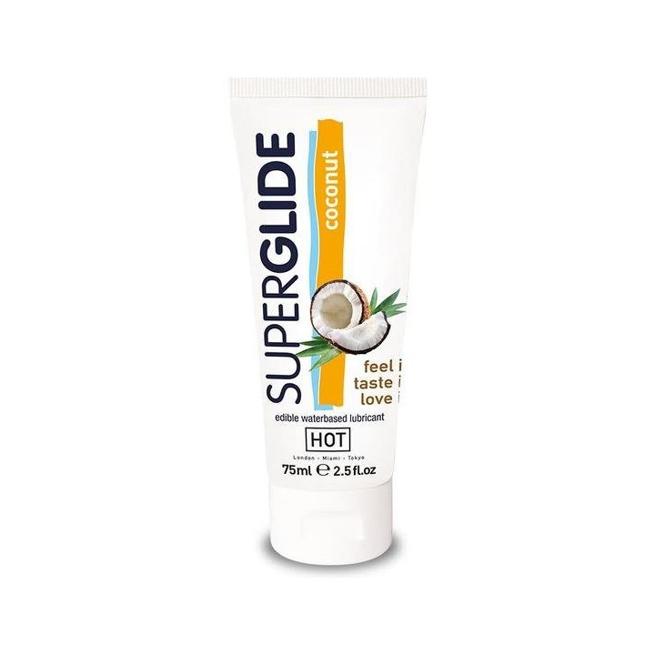 Hot Superglide Lubrifiant Comestible Coco