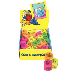 Dé Érotique avec Différentes Positions