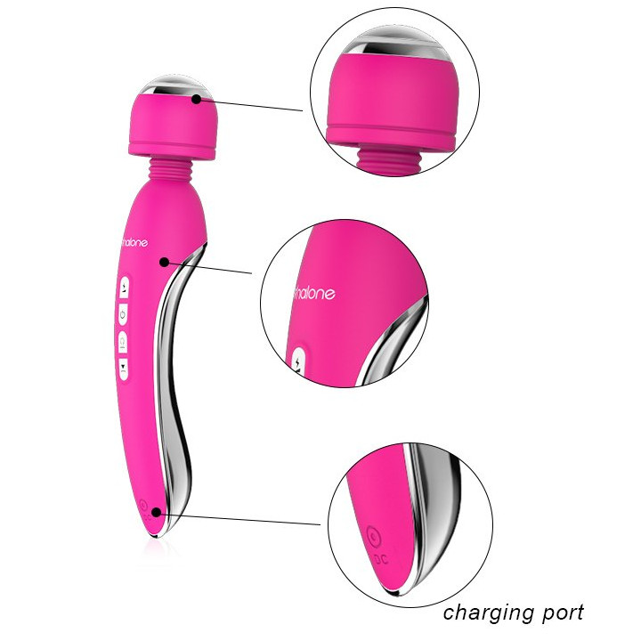 Electro Stimulateur Massage Fuchsia