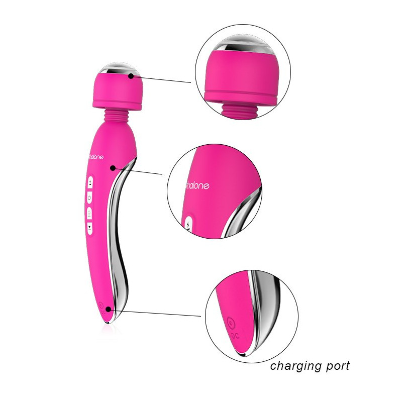 Electro Stimulateur Massage Fuchsia