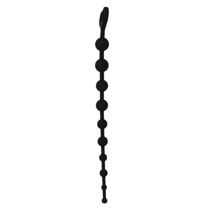 Jaiden Boules Anales Silicone Noir