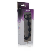 Jaiden Boules Anales Silicone Noir