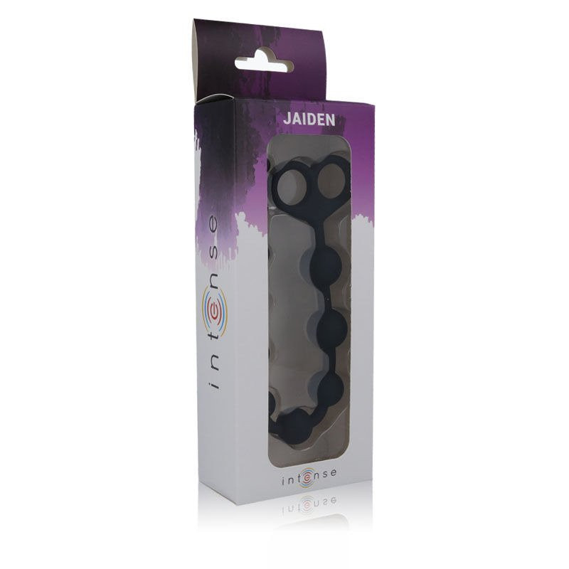 Jaiden Boules Anales Silicone Noir