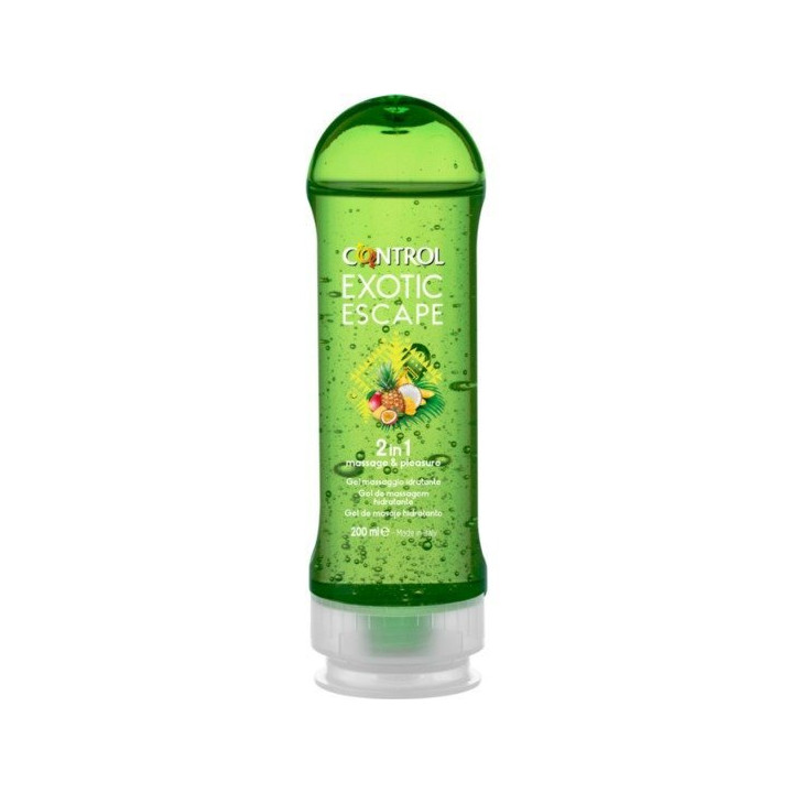Gel de Masaje Control Exotic Escape 200 ml