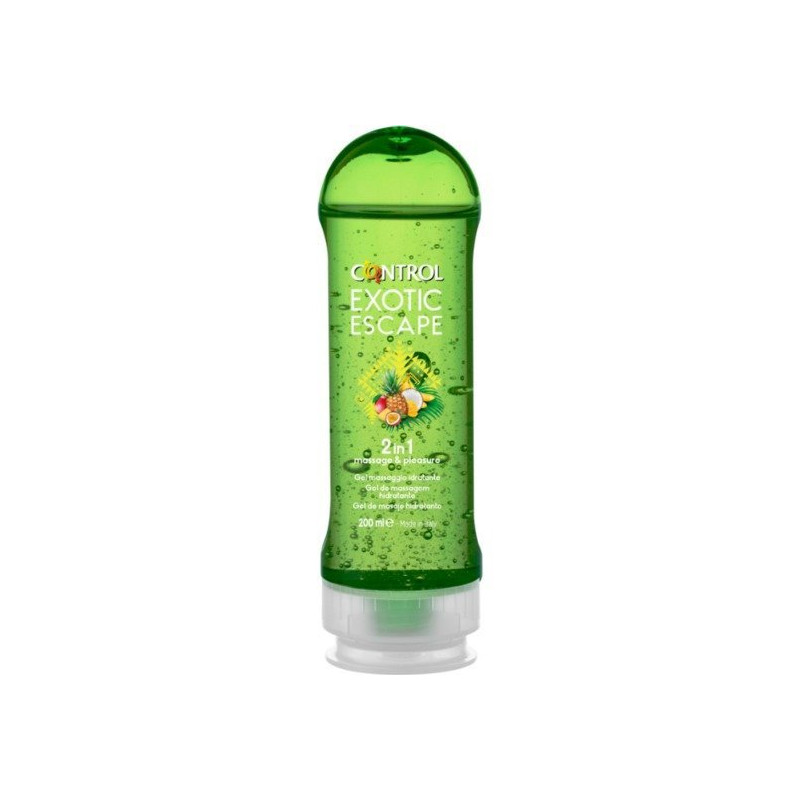 Gel de Masaje Control Exotic Escape 200 ml