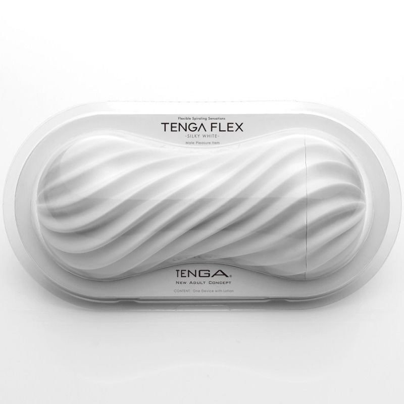 Tenga Flex Rocky Blanc Masturbateur
