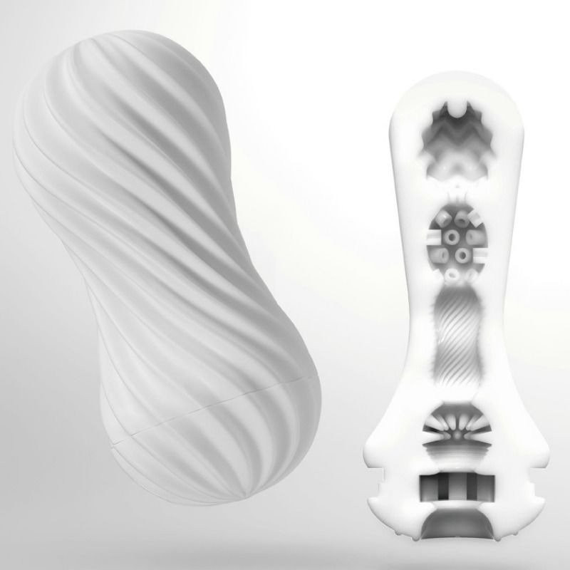 Tenga Flex Rocky Blanc Masturbateur