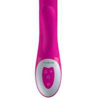 Vague de silicone double stimulateur vibrateur