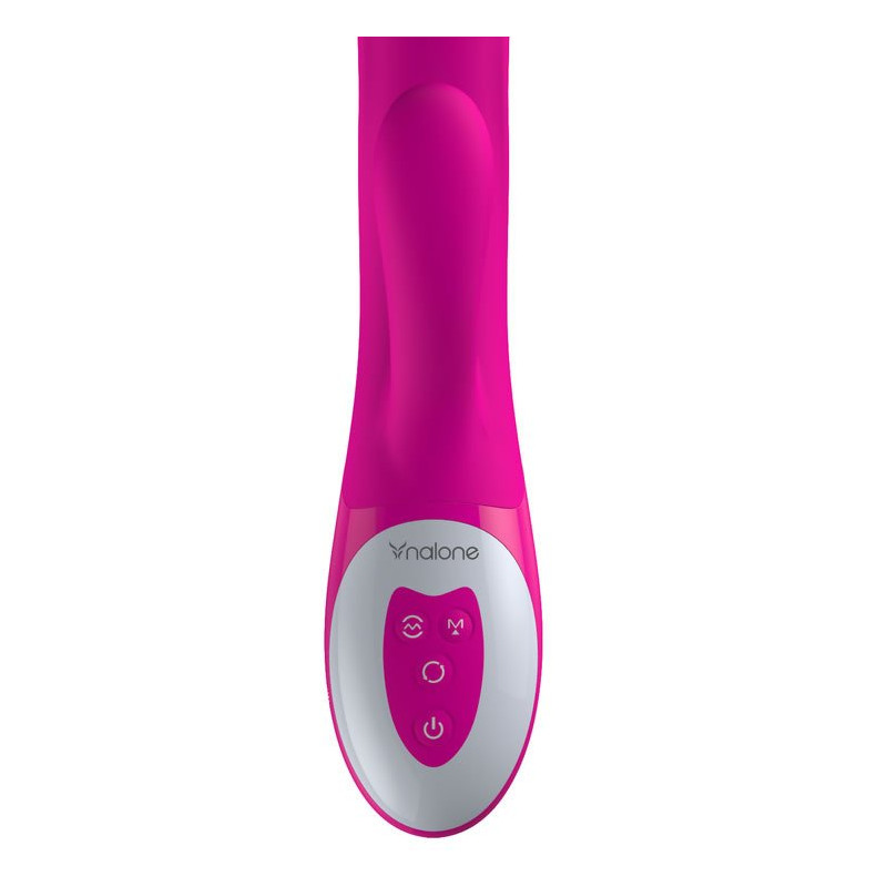 Vague de silicone double stimulateur vibrateur