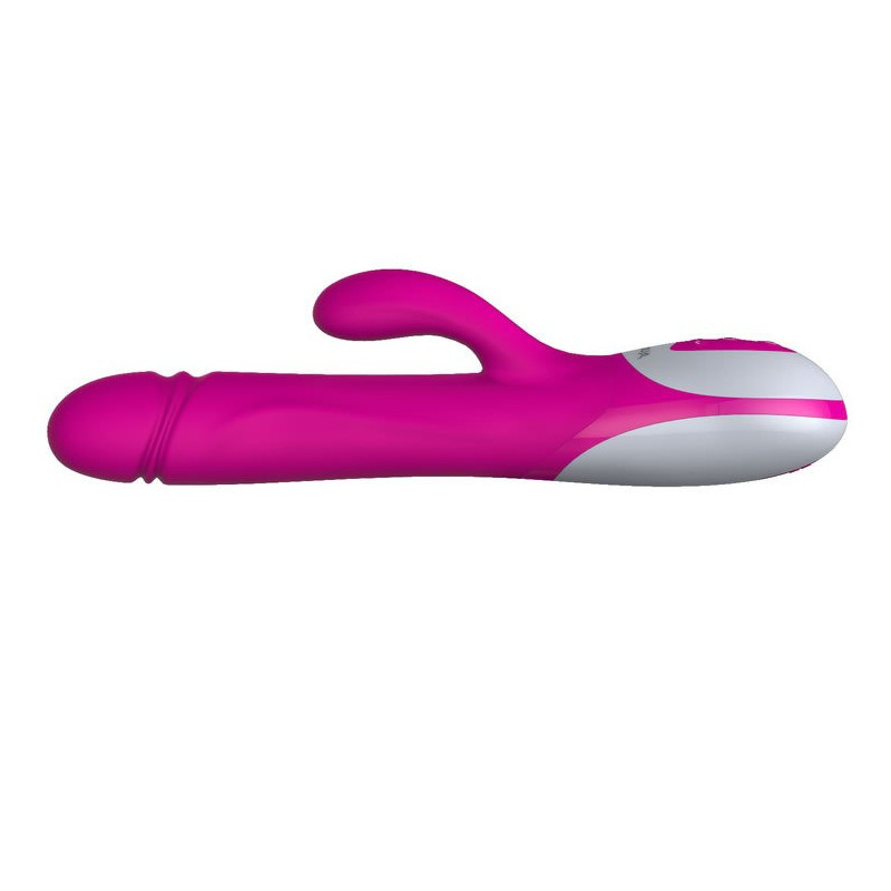 Vague de silicone double stimulateur vibrateur