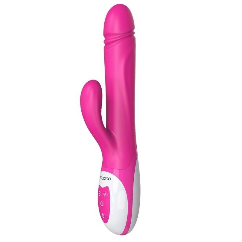 Vague de silicone double stimulateur vibrateur