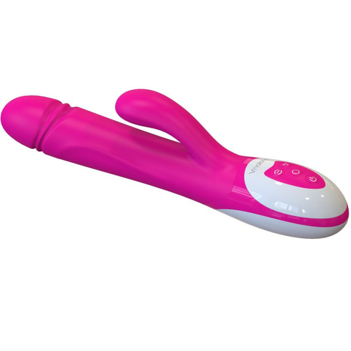 Vague de silicone double stimulateur vibrateur