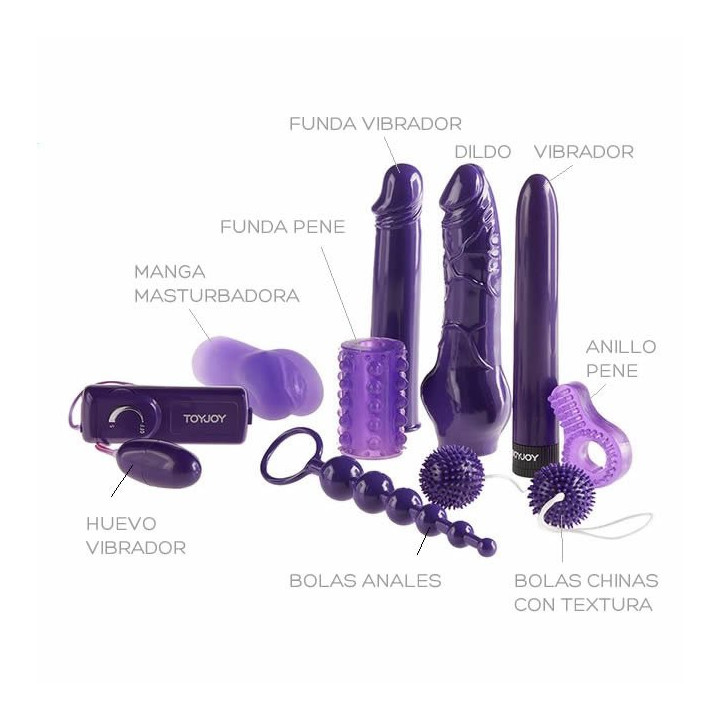 Mega Purple Sex Toy Kit