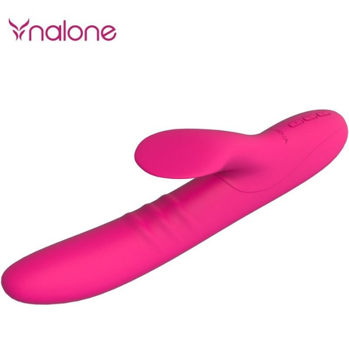 PERI-vibromasseur Rabbit et rose mode balancelle