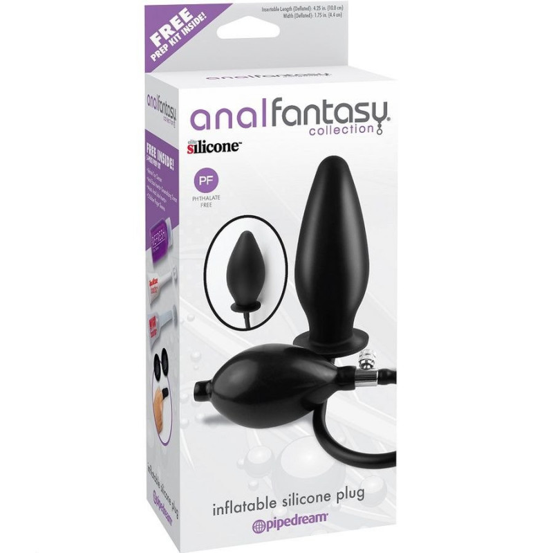 Plug Gonflable Silicone Anal Fantasy