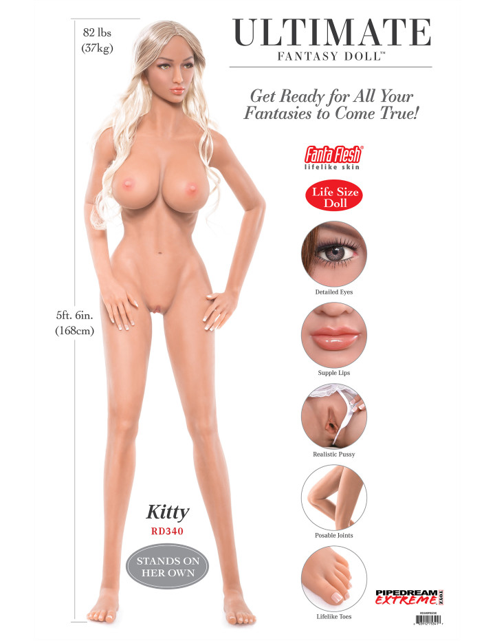 Kitty Muñeca Realista Fantasy Dolls