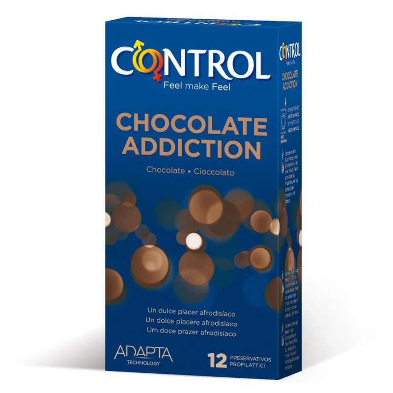 Préservatifs Control Chocolat Addiction 12 Uts