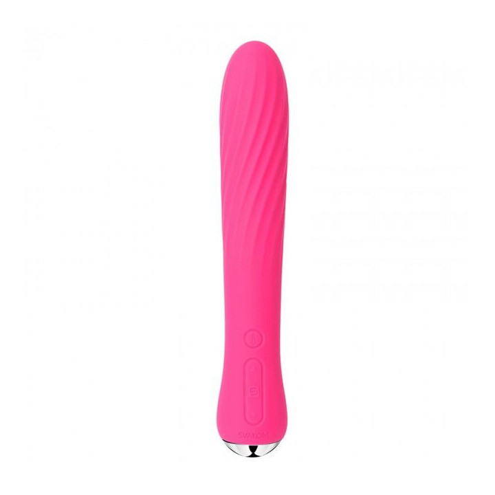 Anya Vibromasseur Fonction Chaleur Rose