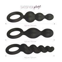 Kit Satisfyer Plugs Anaux Noir