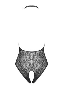 Broderie Florale B113 Noir