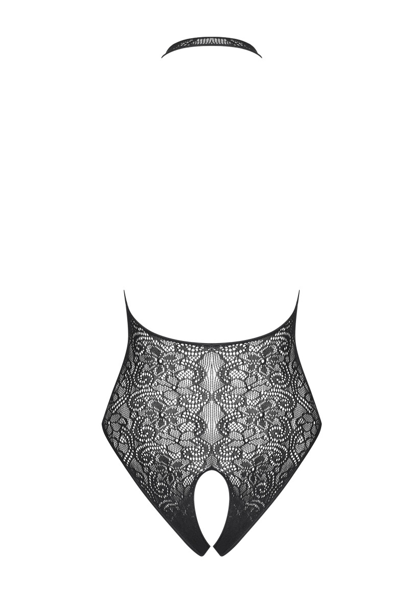 Broderie Florale B113 Noir