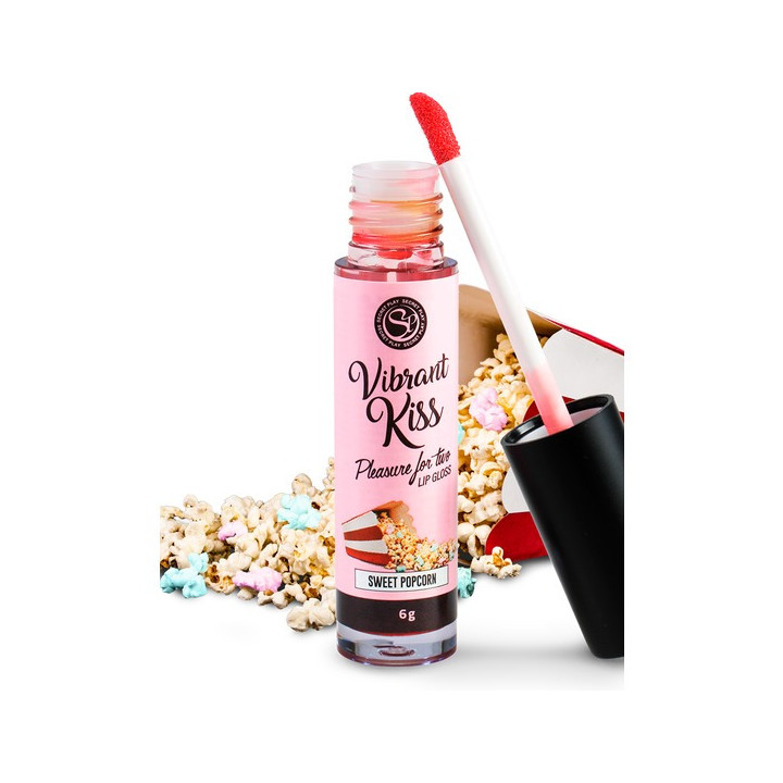 Lip Gloss Kiss Vibrant Popcorn Candy