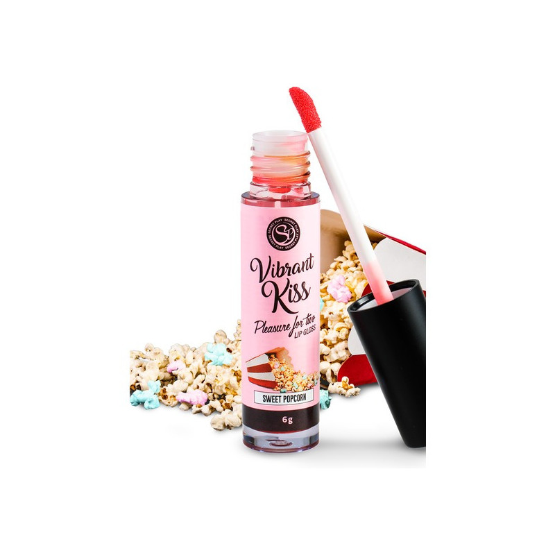 Lip Gloss Kiss Vibrant Popcorn Candy