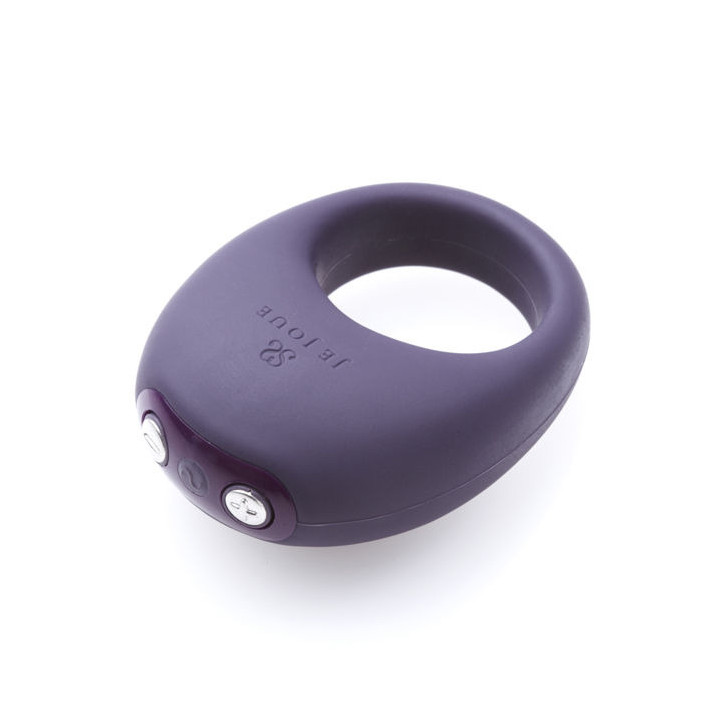 Bague mon silicone vibro violet