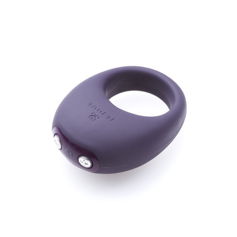 Bague mon silicone vibro violet