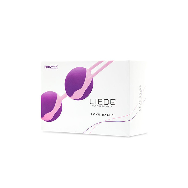Love Balls Liebe Fuchsia et Lilas