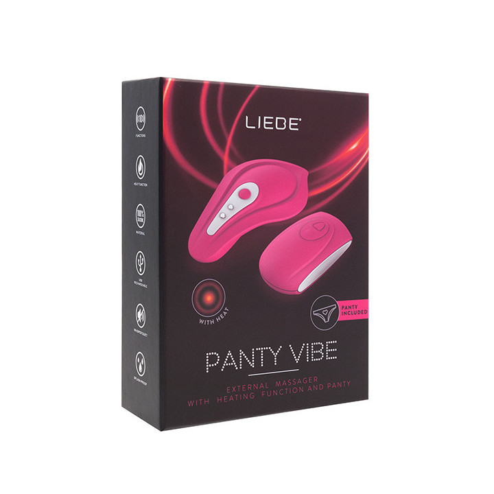 Panty Vibe Recargable Cereza