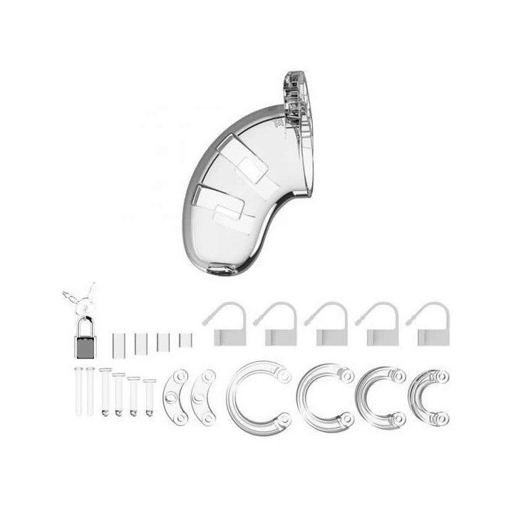 Mancage Model 01 Castidad 9 cm Transparente