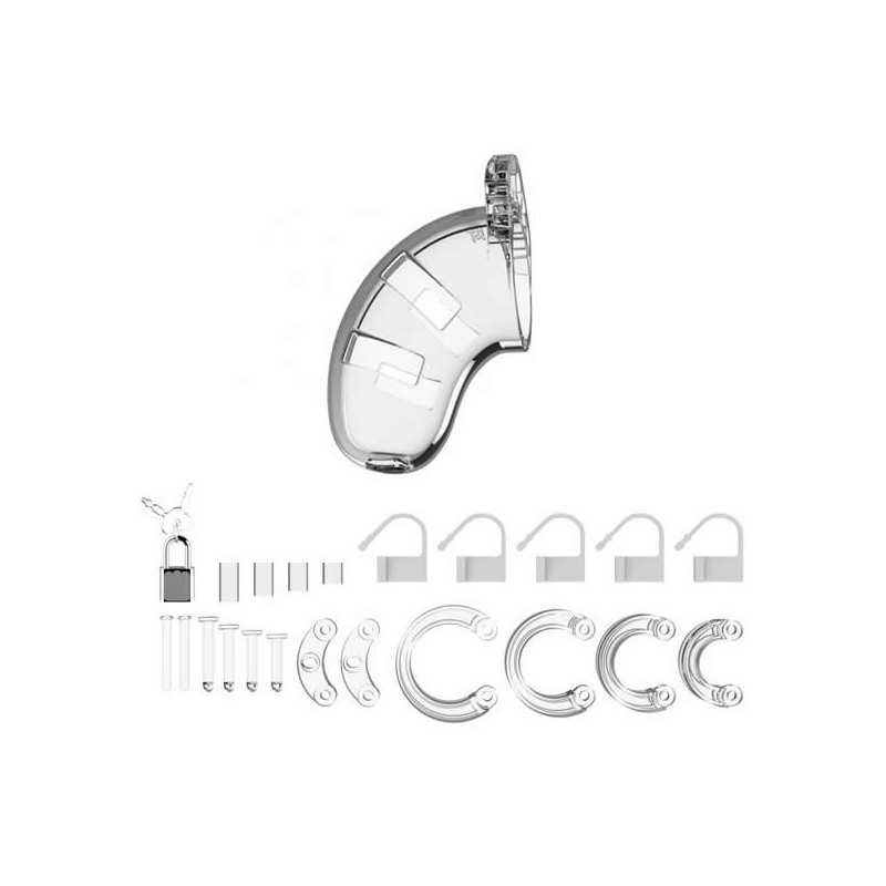Mancage Model 01 Castidad 9 cm Transparente