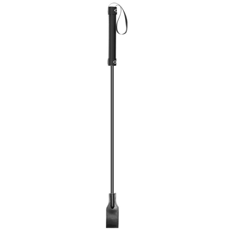Cravache Carrée Noire