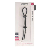 Anneau Double Silicone Stretch Booster Noir