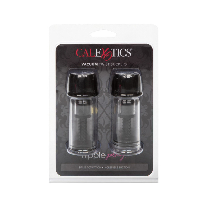 Vacuum Twist Succionadores Pezones Negro