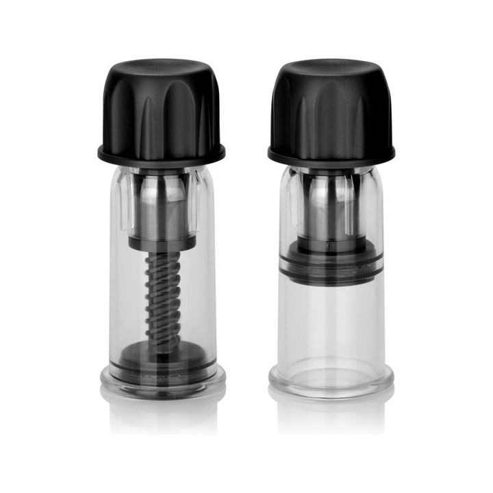 Vacuum Twist Succionadores Pezones Negro