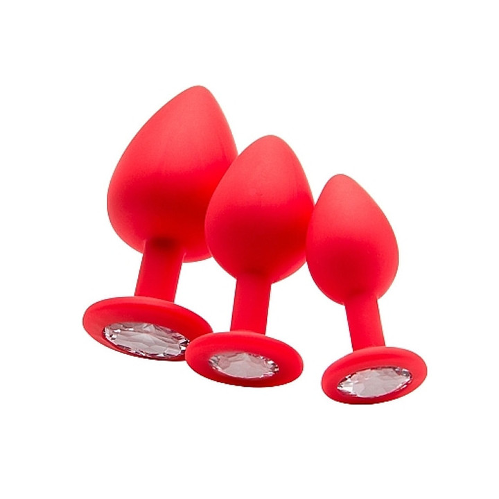 Grand Plug Diamant Rouge