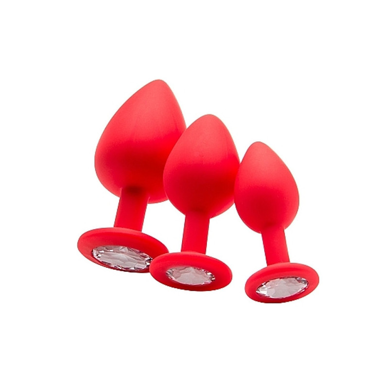 Grand Plug Diamant Rouge