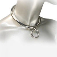 BDSM Collier avec Anneau 10 cm