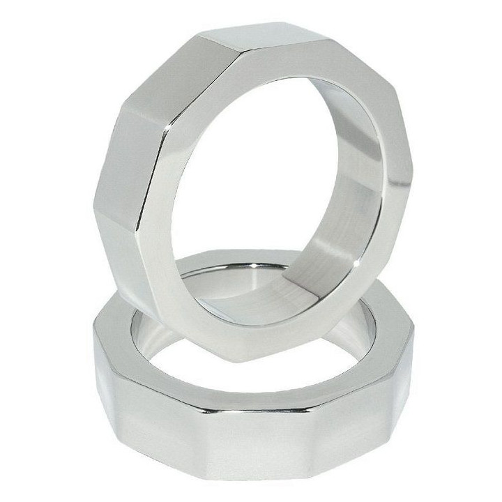 Pénis et testicules bague écrou 55 mm